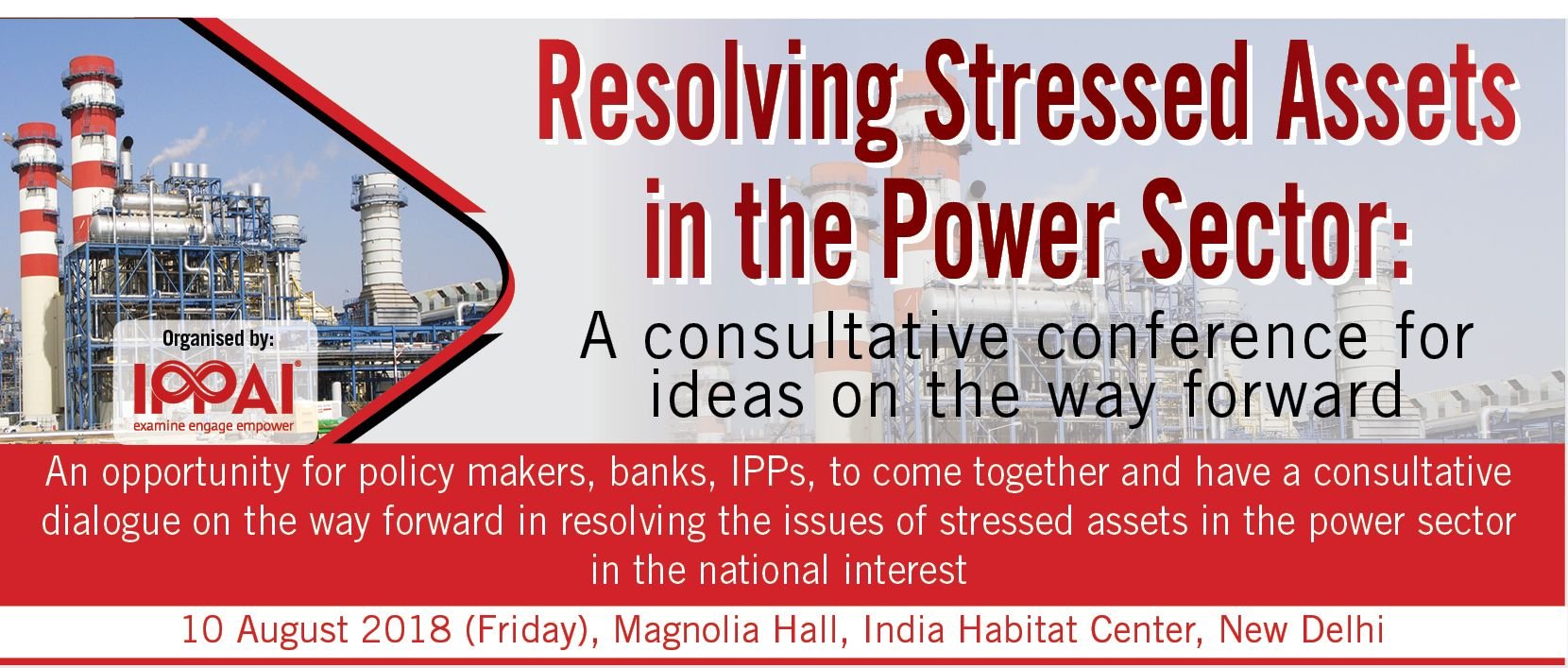 Resolving Stressed Assets in the Power Sector: A Consultative Conference for Ideas on the Way Forward