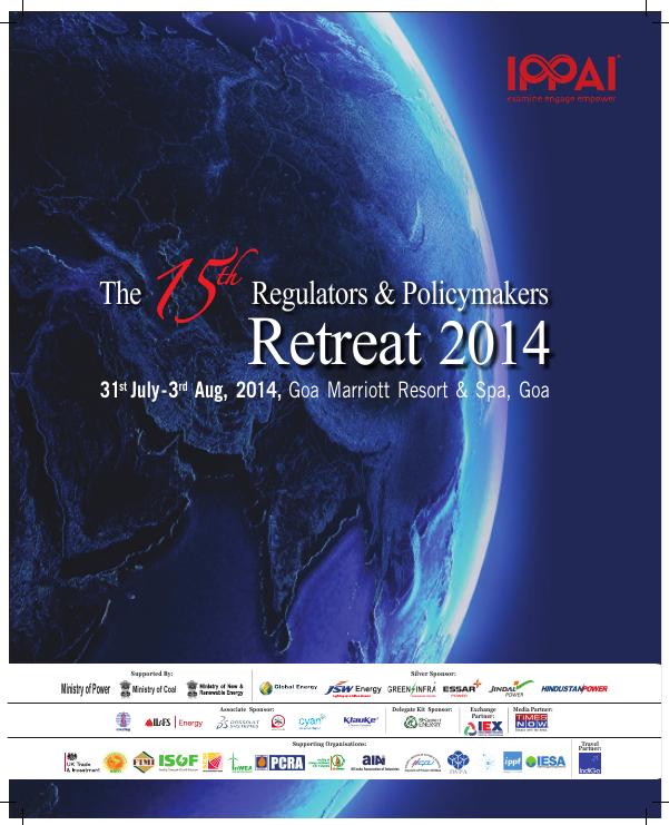 Brochure cover, 15th Regulators & Policymakers Retreat